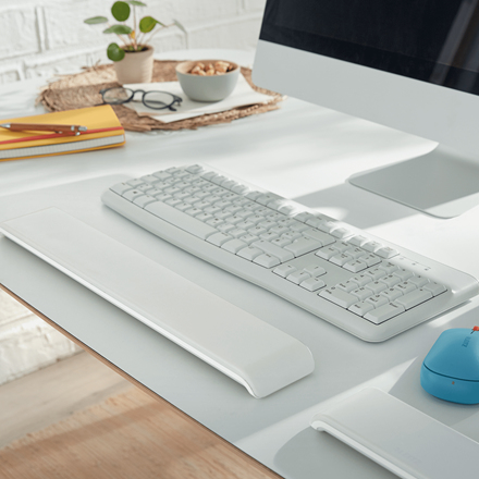 LEITZ Tastatur-Handballenauflage Ergo Cosy grau