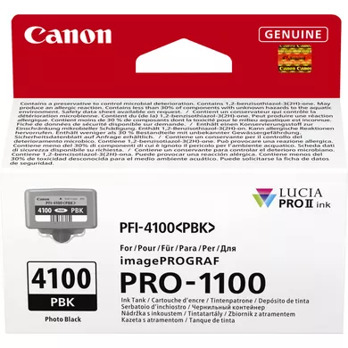 INK PFI-4100 PBK PHOTO BLACK INK TANK