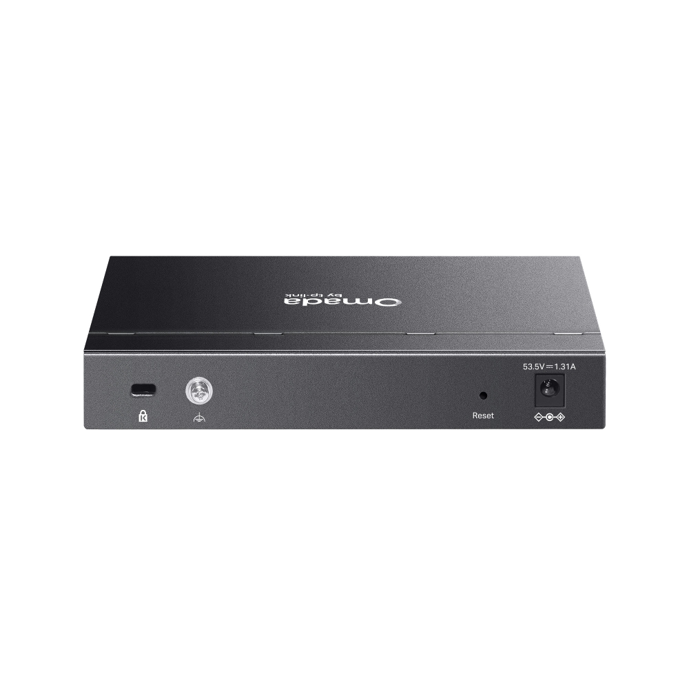 TP-LINK ES208GP Omada 8-Port Gigabit Easy Managed Switch 8× 10/100/1000 Mbps PoE+ lüfterlos 64W Power Budget