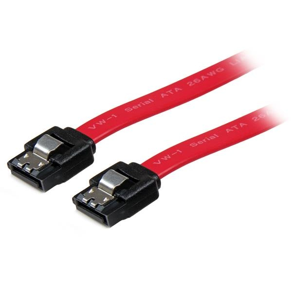 18IN LATCHING SATA CABLE .