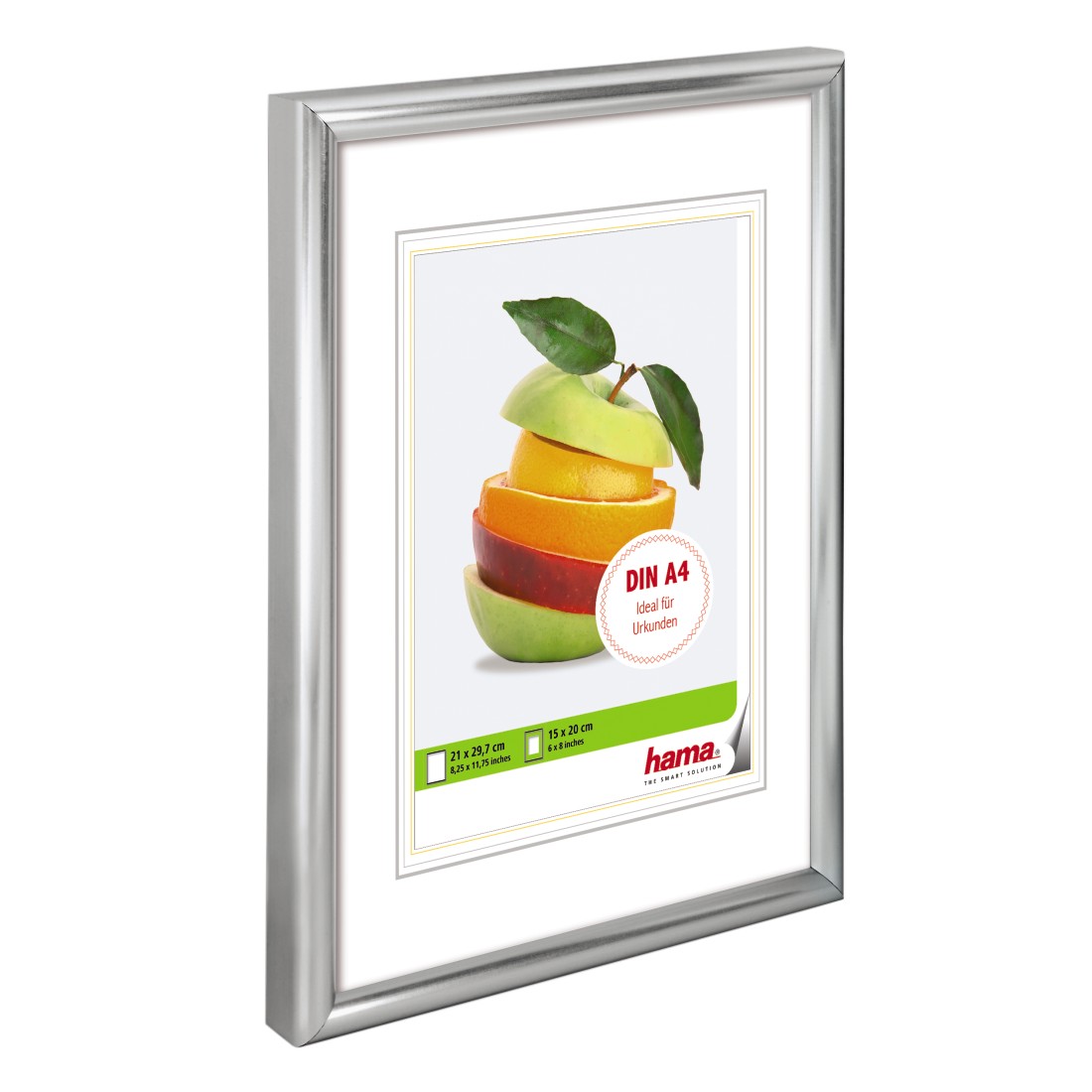 hama Bilderrahmen Sevilla silber 21,0 x 29,7 cm, 1 St.