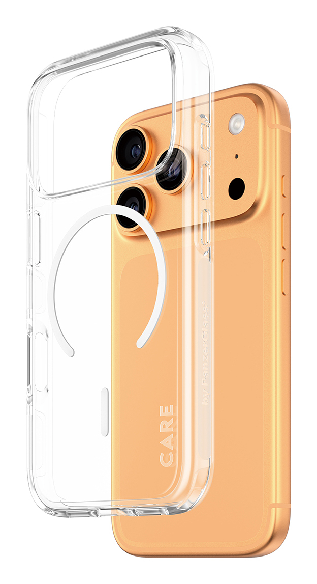 CARE BY FLAGSHIP CASE TRANSPARE EXPLORER W. WHITE MAGSAFE IPHONE