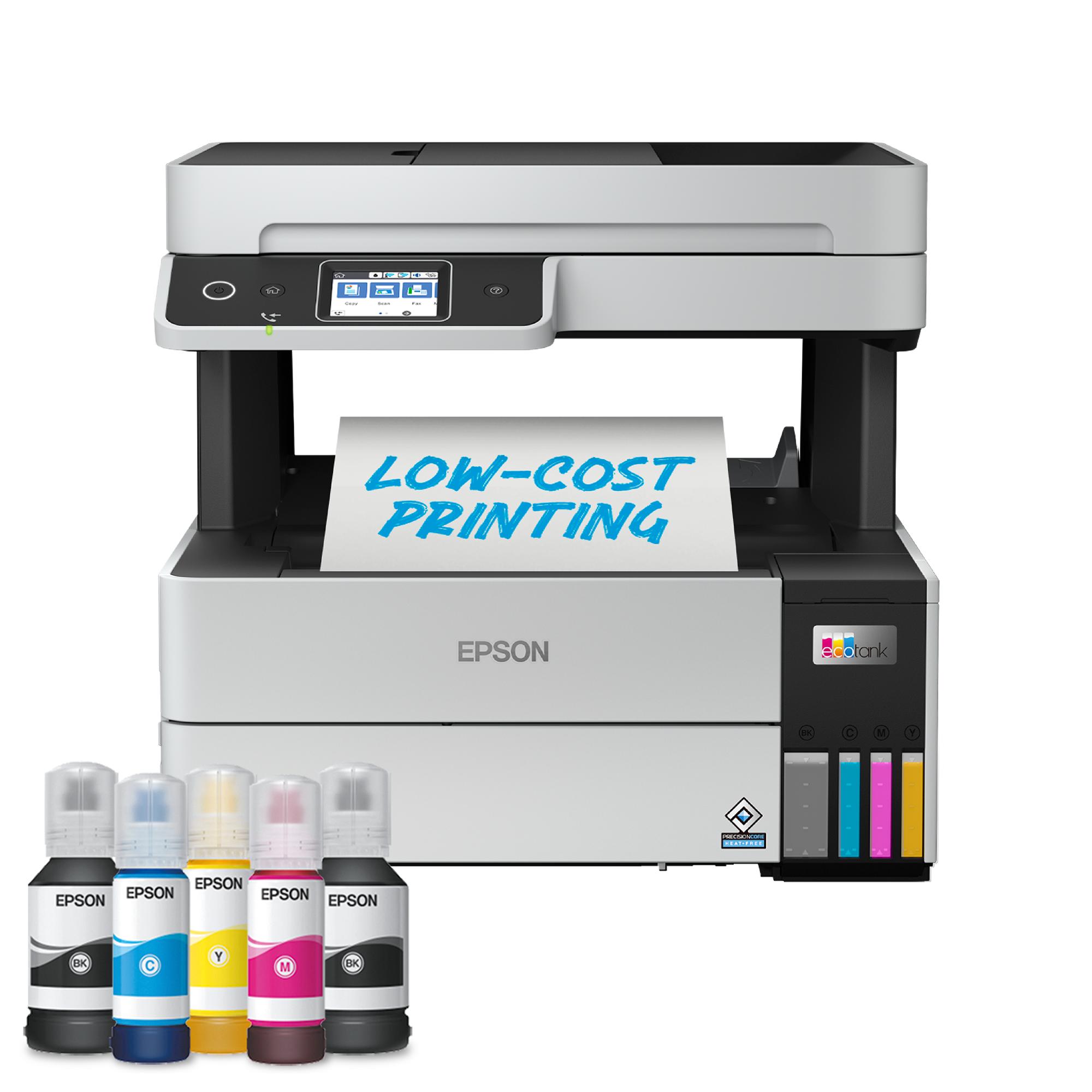 EPSON EcoTank ET-5185 4 in 1 Tintenstrahl-Multifunktionsdrucker grau