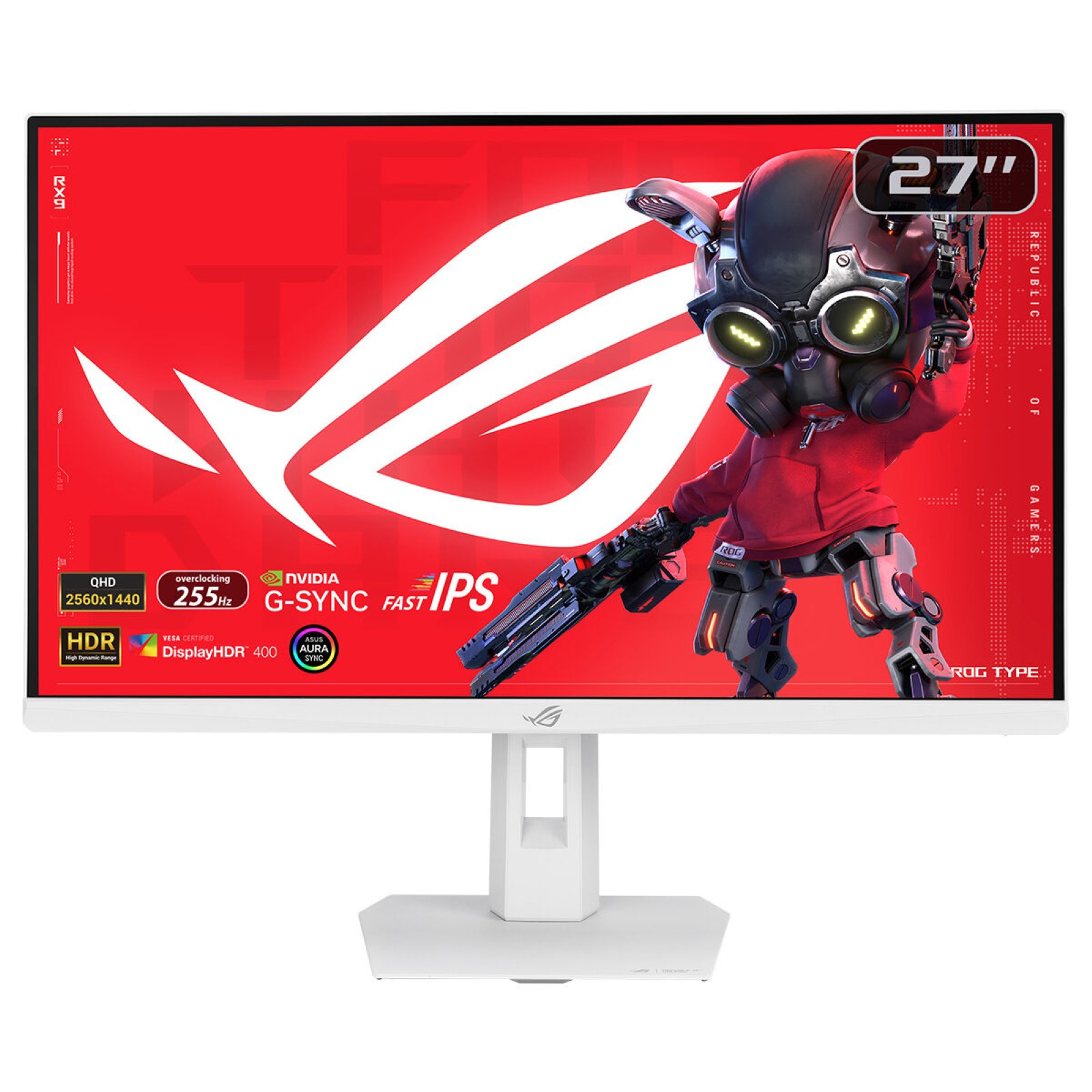 ROG Strix XG27ACMES-W, Gaming-Monitor