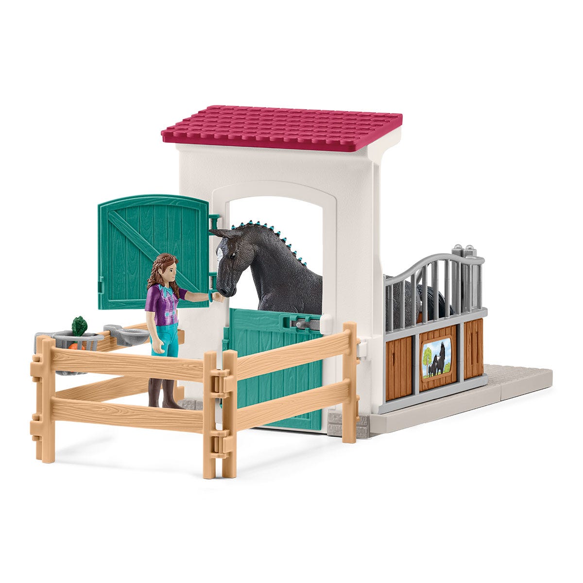 Horse Club Pferdebox mit Lisa & Storm, Spielfigur