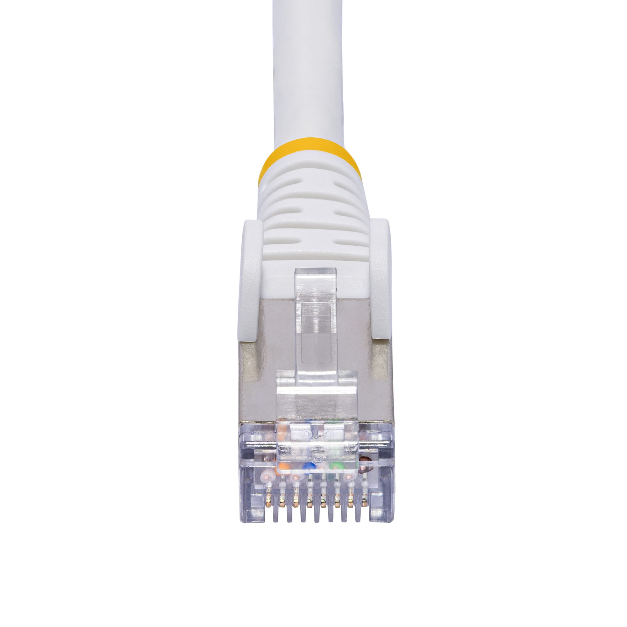 STARTECH.COM 3m Weisses CAT8 Netzwerkkabel Snagless RJ45 Patchkabel 25G/40G LAN Kabel 2000MHz 100W PoE++ S/FTP LSZH
