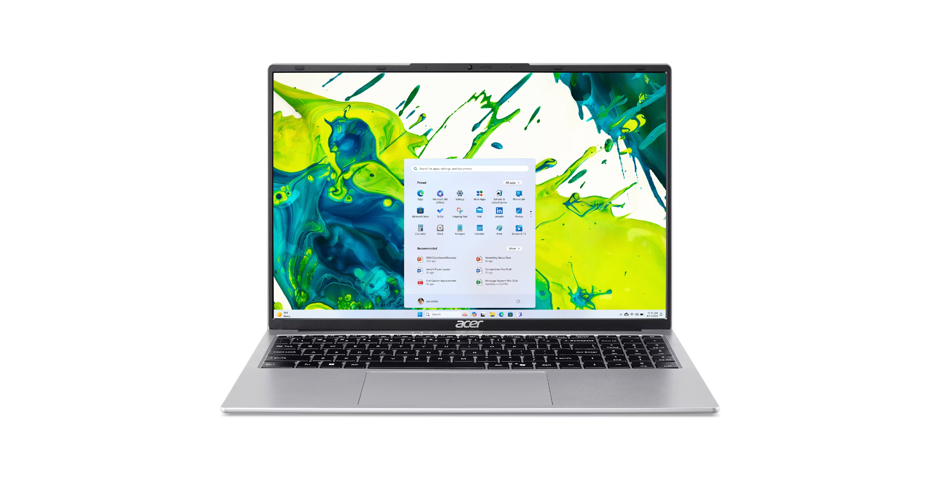 acer Aspire Lite 16 AL16-54P-523X Laptop 40,6 cm (16,0 Zoll), 16 GB RAM, 512 GB SSD, Intel® Core™ i5 -1334U