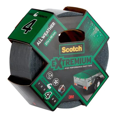 Scotch Extremium™ All Weather Gewebeband grau 48,0 mm x 27,4 m 1 Rolle
