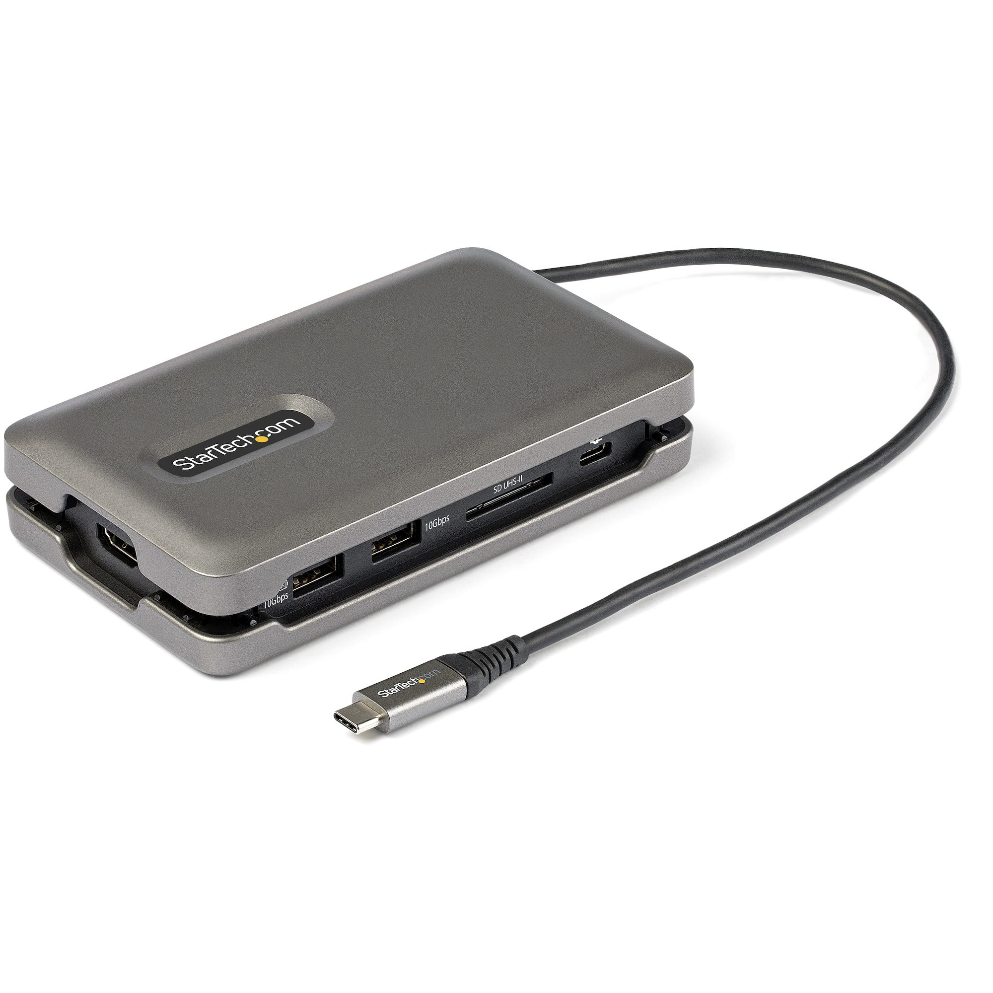 STARTECH.COM USB-C Multiport Adapter USB-C auf 4K 60Hz HDMI 2.0 100W PD 3-Port 10Gbit/s USB Hub Reiseadapter/Mini Docking Station