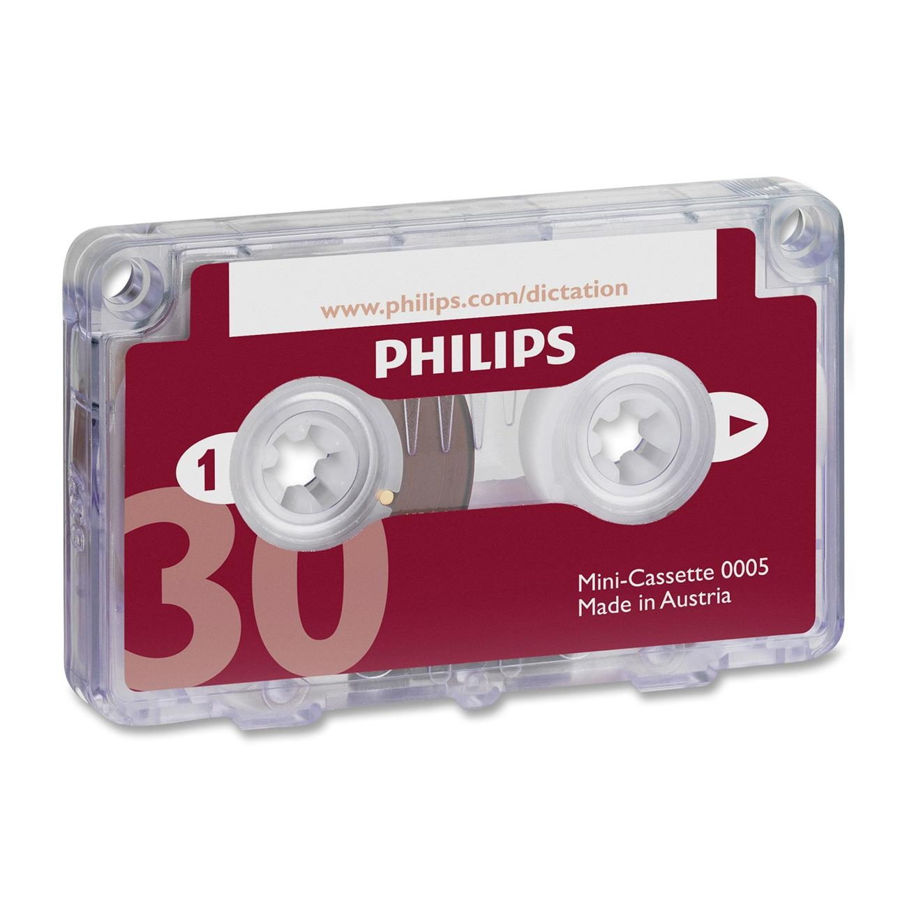 PHILIPS Diktierkassette 2x 15 Min., 1 St.