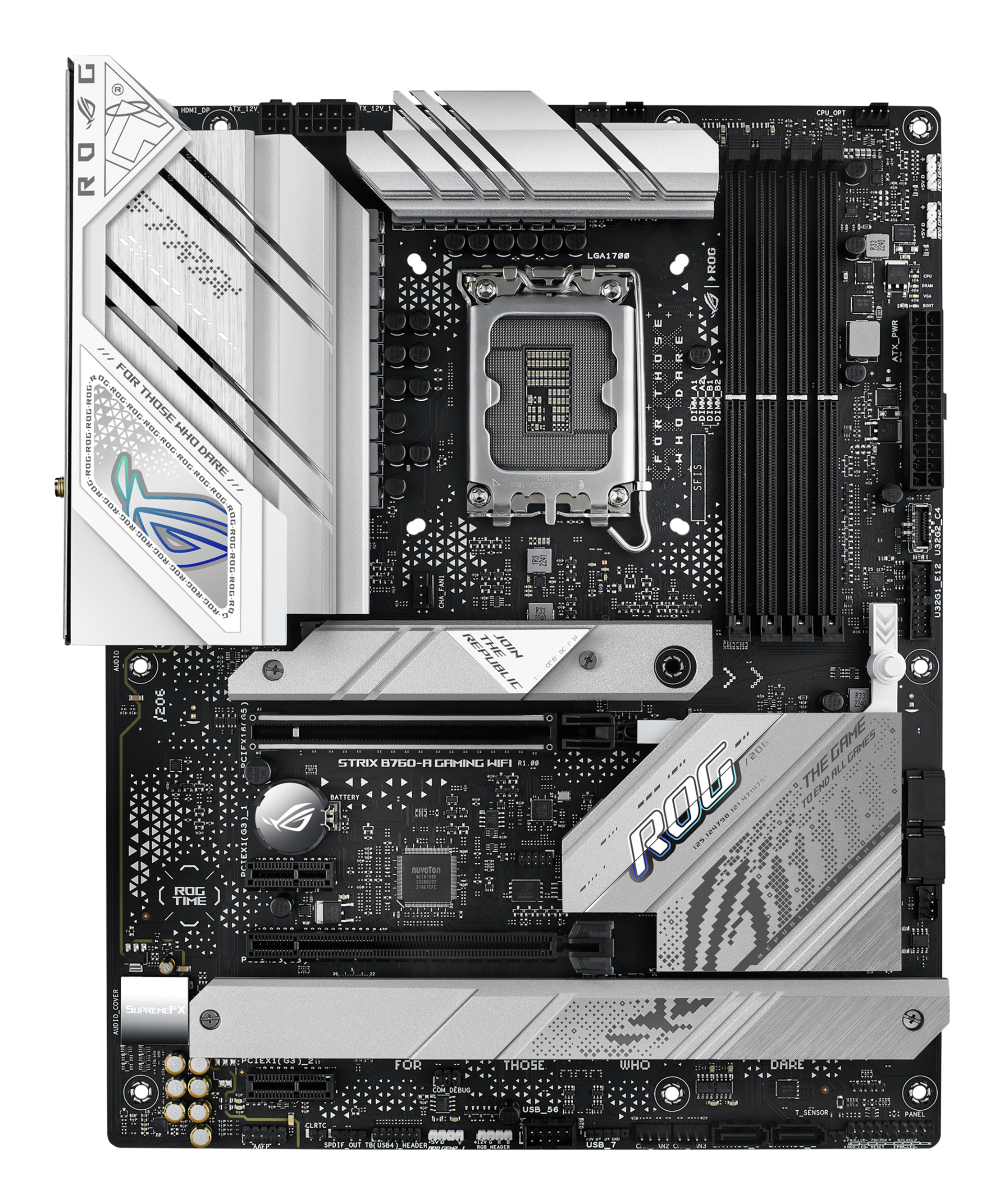 ASUS ROG STRIX B760-A GAMING WIFI LGA 1700 4DDR5 ATX 4xSATA MB 1x PCIe 5.0 x16 3xM.2