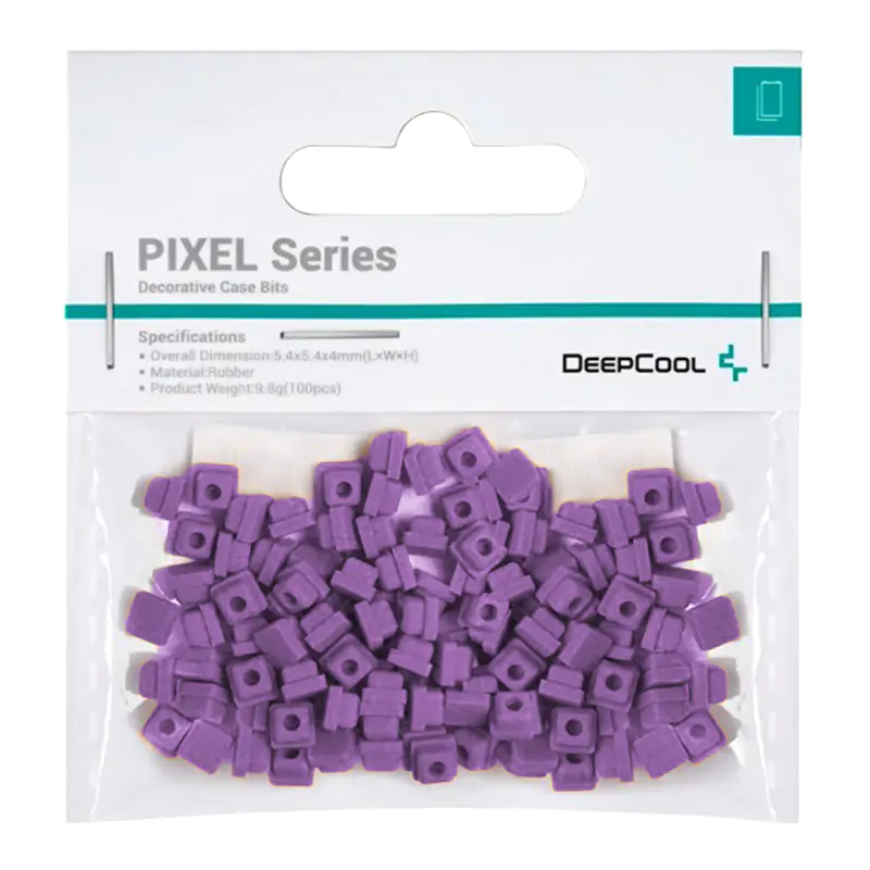 PIXEL Series violett, Dekoration