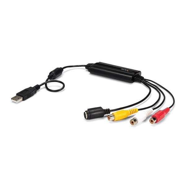 STARTECH.COM USB Video Capture Adapter - S Video / Composite to USB 2.0 Video Capture Cable with TWAIN Support - Analog to Digital C