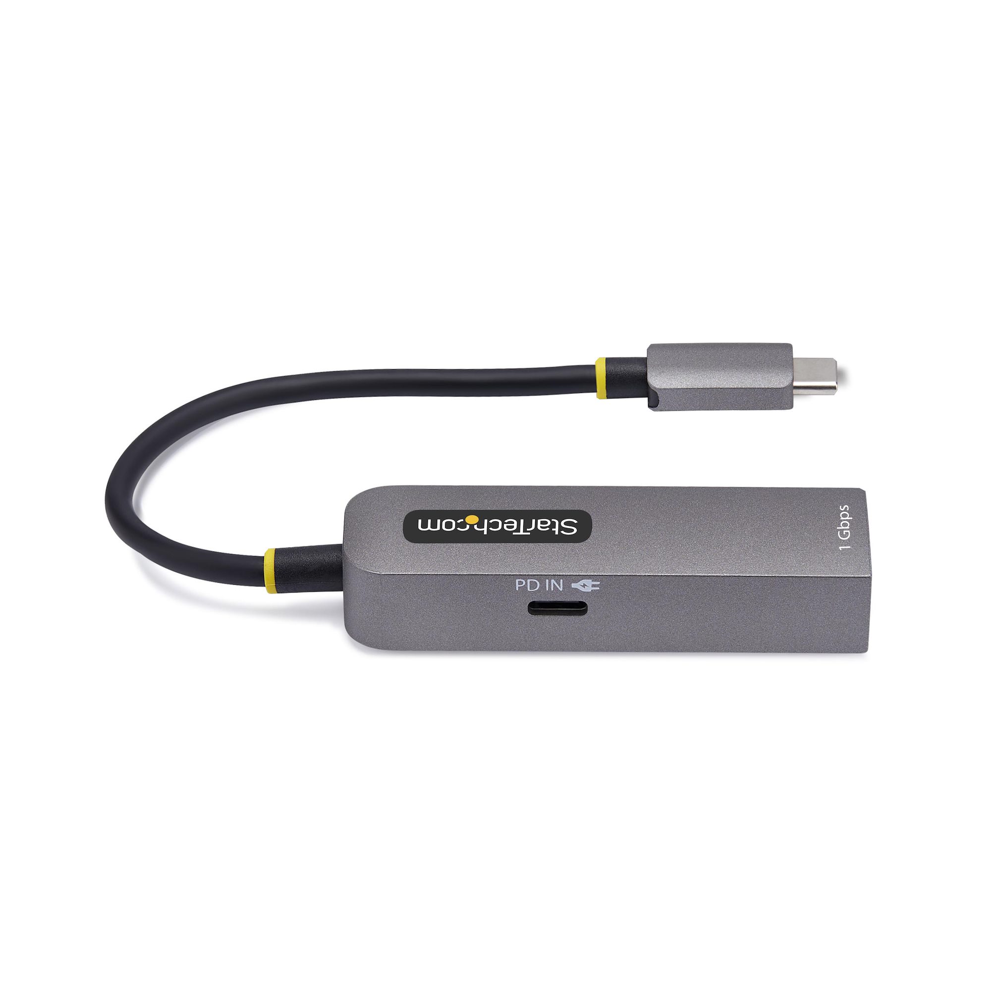 STARTECH.COM 1GbE USB C Ethernet Adapter 100W PD USB-C auf Lan-RJ45 Netzwerkadapter USB-C 3.0 NIC Thunderbolt Kompatibel