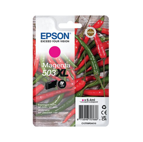 EPSON 503XL/T09R34 (Peperoni) magenta Druckerpatrone