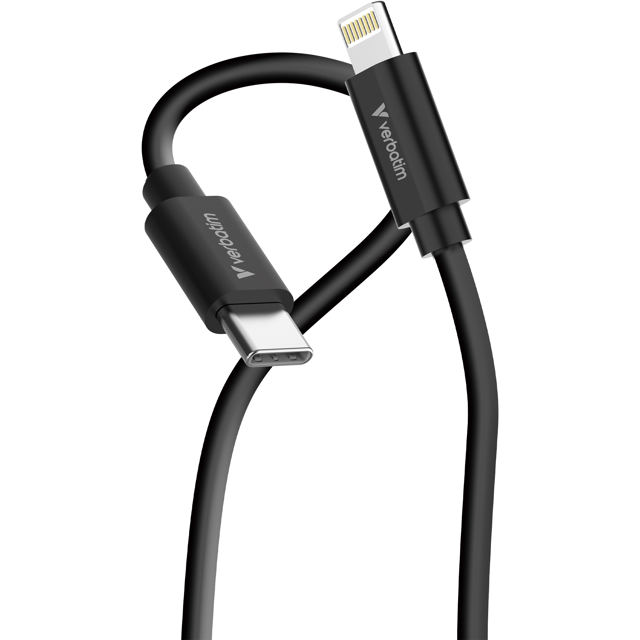 Verbatim Sync & Charge USB-C to Lightning 27W 100cm - 2 Pack