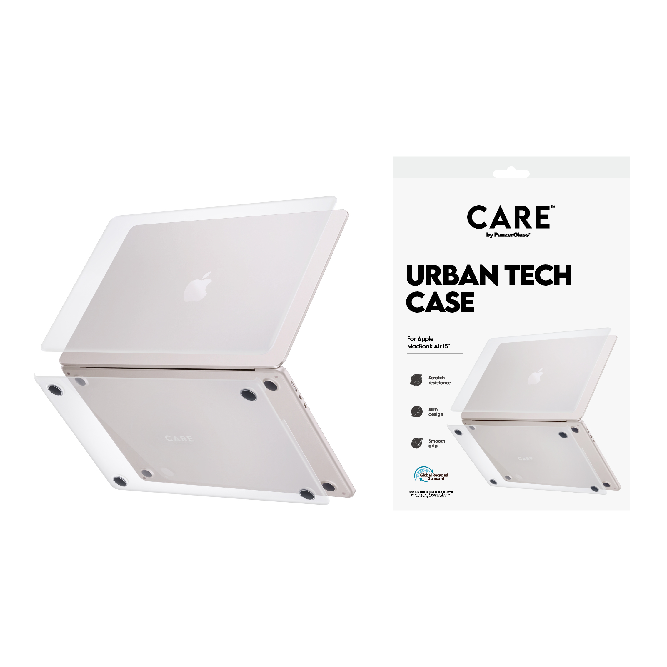 CARE PANZERGLASS TRANSPARE CASE MACBOOK AIR 15IN