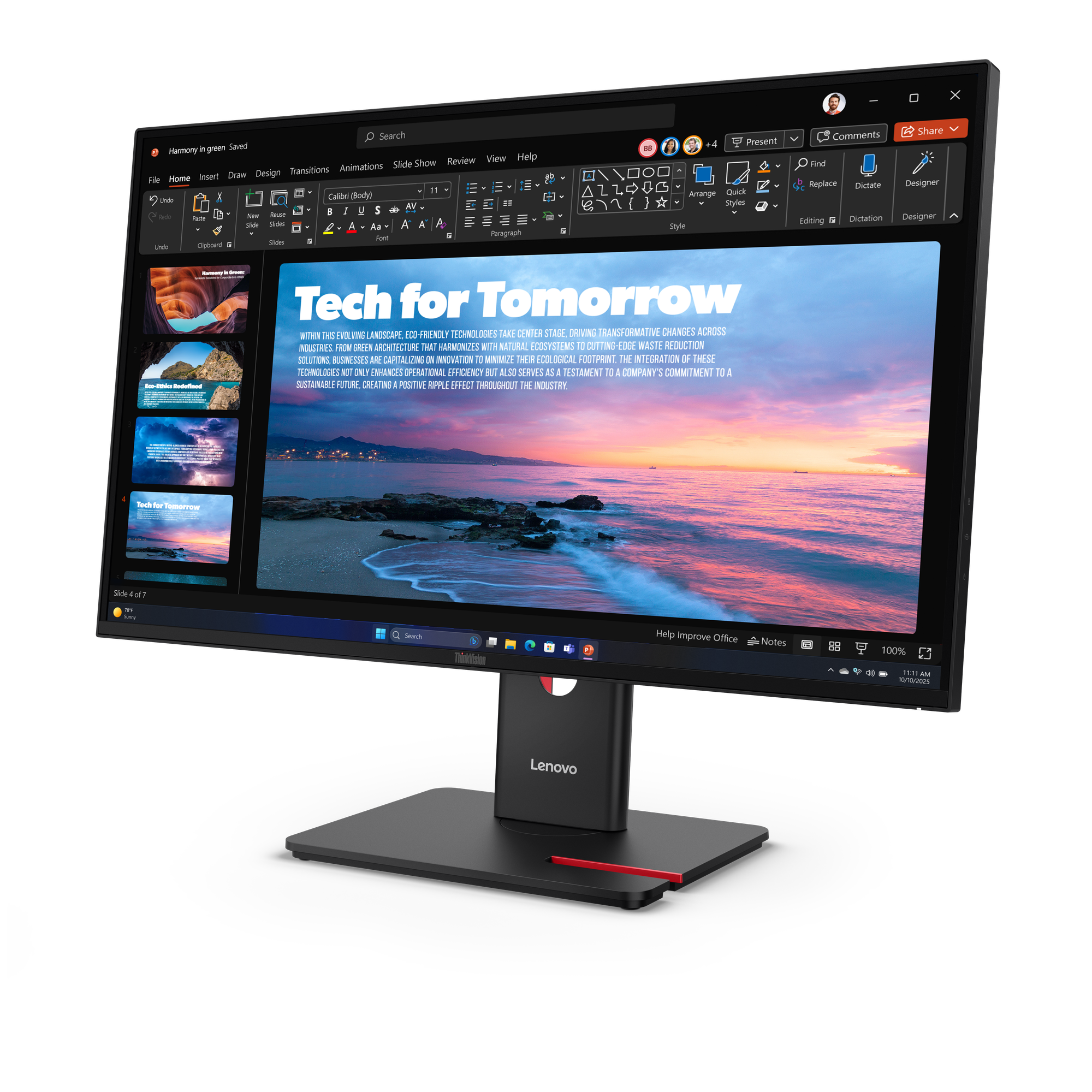T27QD-40 27.0 2K QHD IPS 16:9 350CD/M L/T/P/S ENET USB-C