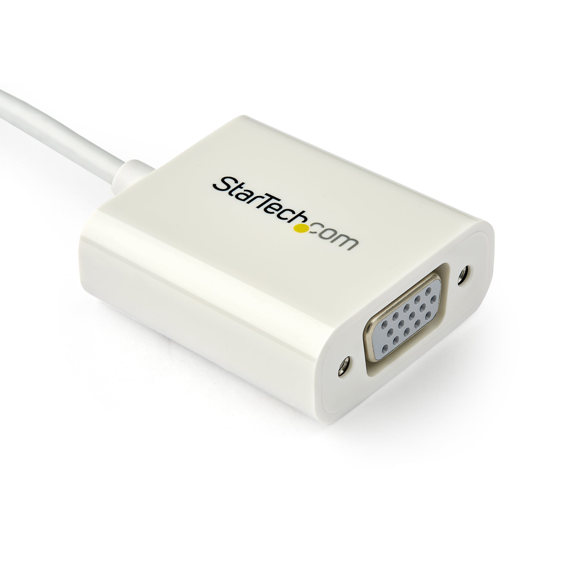 STARTECH.COM USB-C auf VGA Adapter - USB Typ-C zu VGA Video Konverter - Weiss