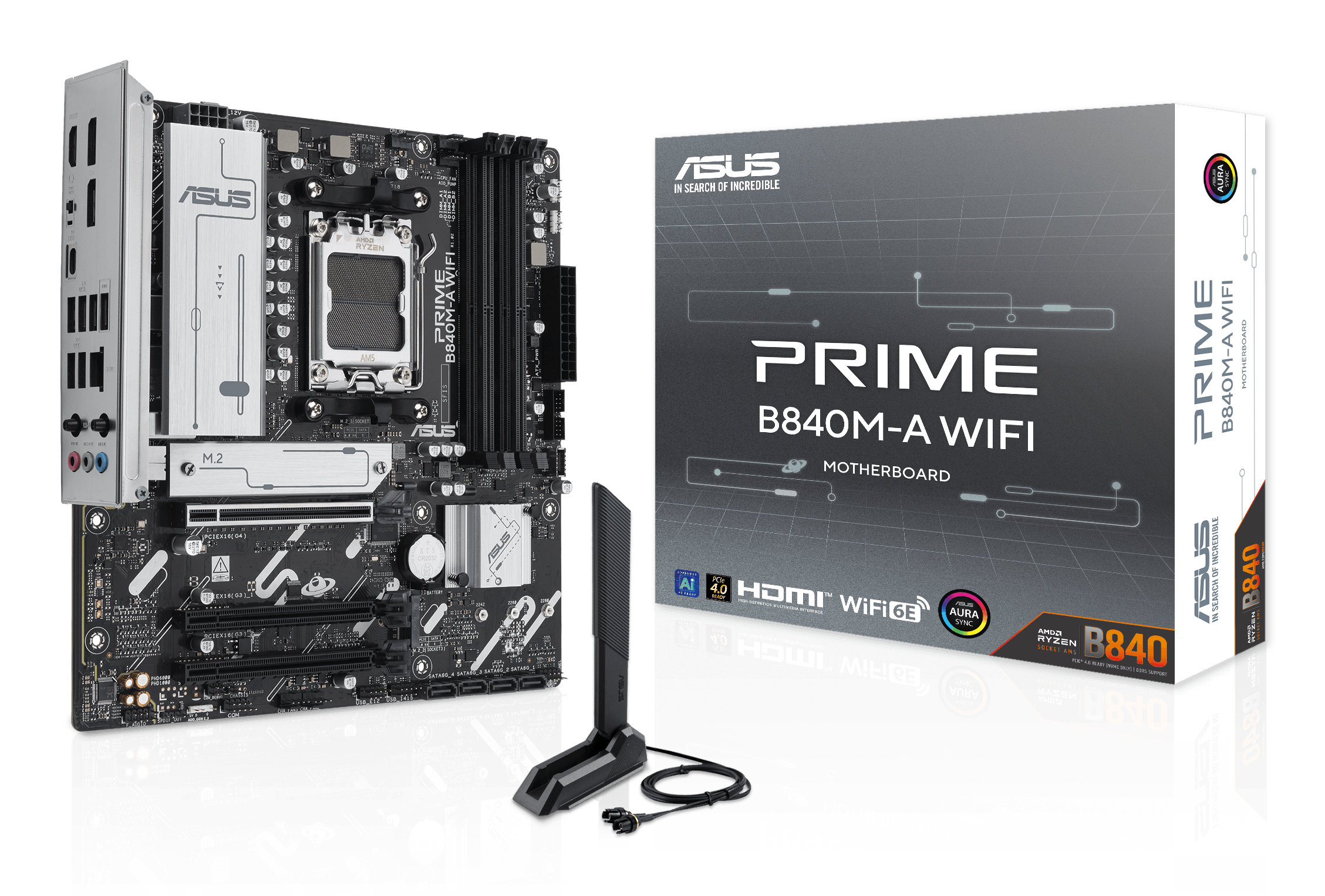 ASUS PRIME B840M-A WIFI | 90MB1J20-M0EAY0
