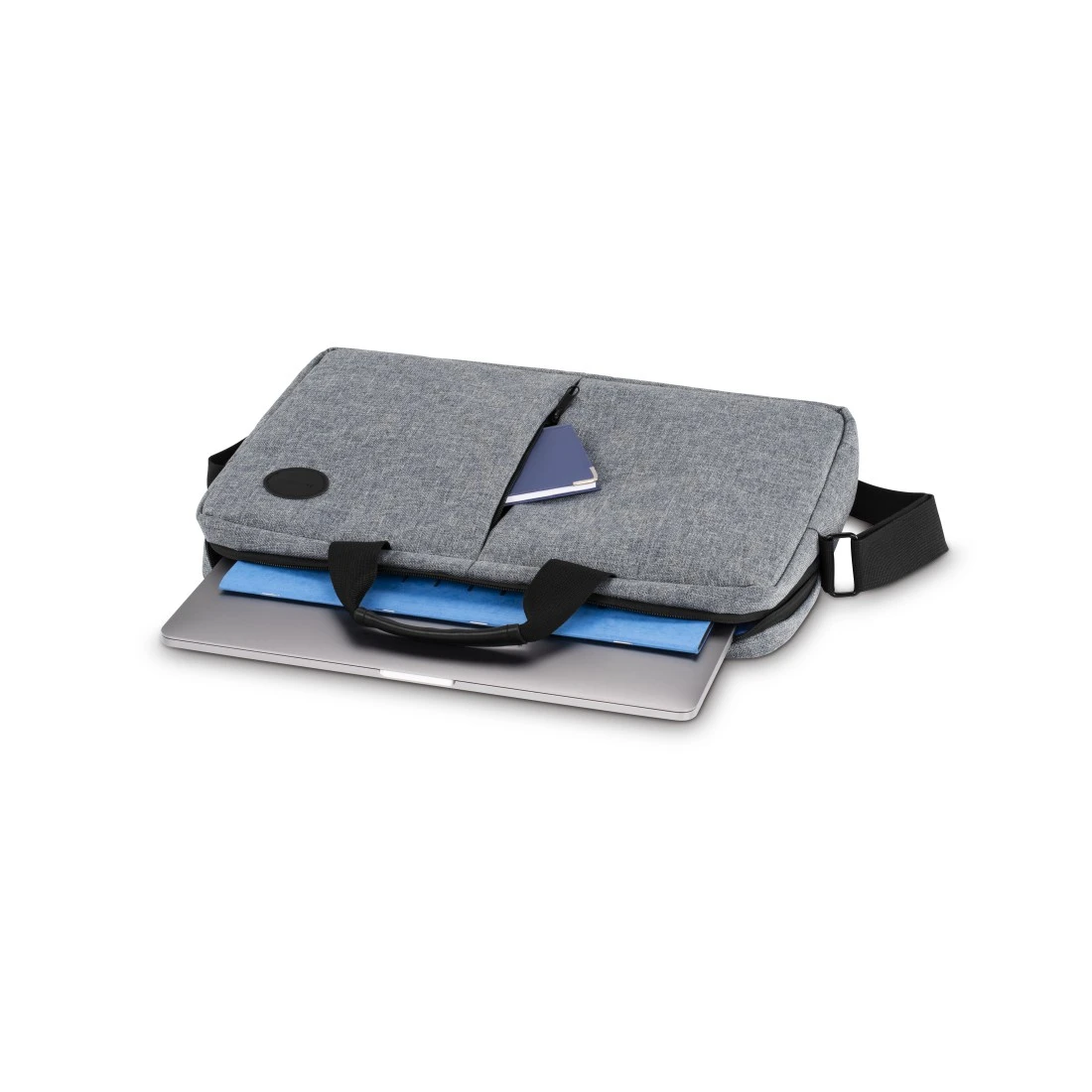 hama Laptoptasche Genua Polyester grau 00231019 bis 44,0 cm (17,3 Zoll)
