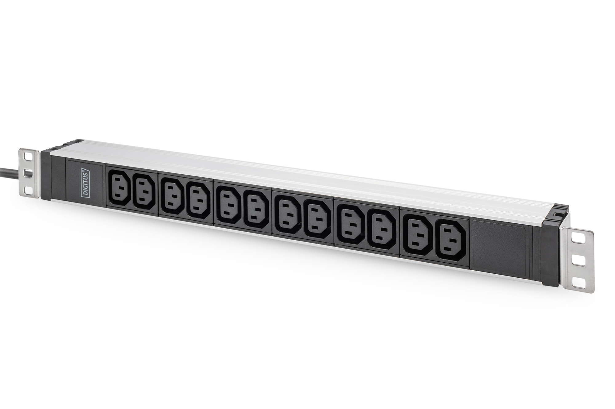 DIGITUS PDU 1U 12xC13 Ausgänge 230V/16A schwarz