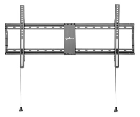 MANHATTAN Ultraflache TV-Wandhalterung Für Bildschirme von 109,22 bis 254cm von 43 bis 100Zoll und bis zu 70kg extraflache Bauform
