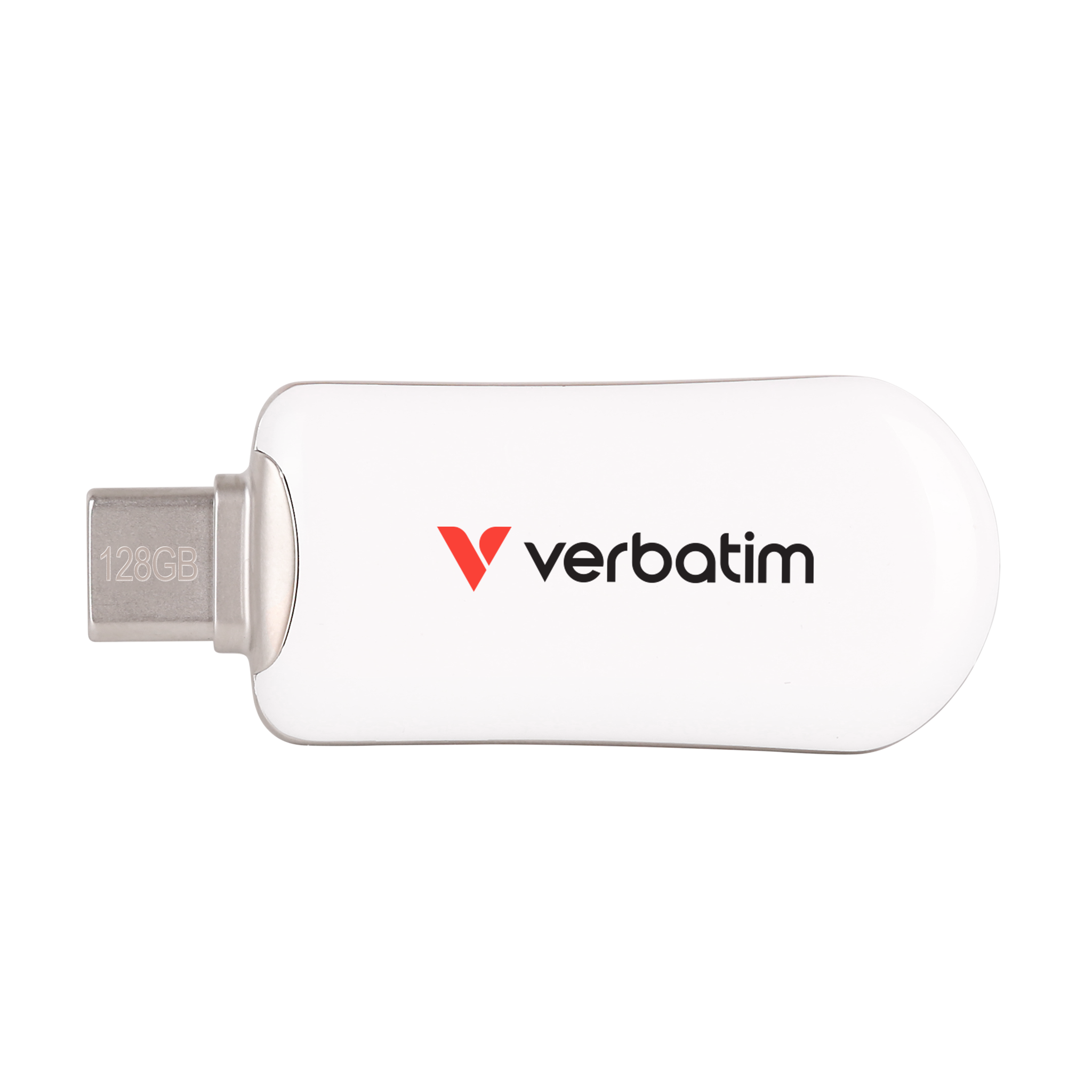 Verbatim Plectra White 128GB USB-C Flash Drive 30229