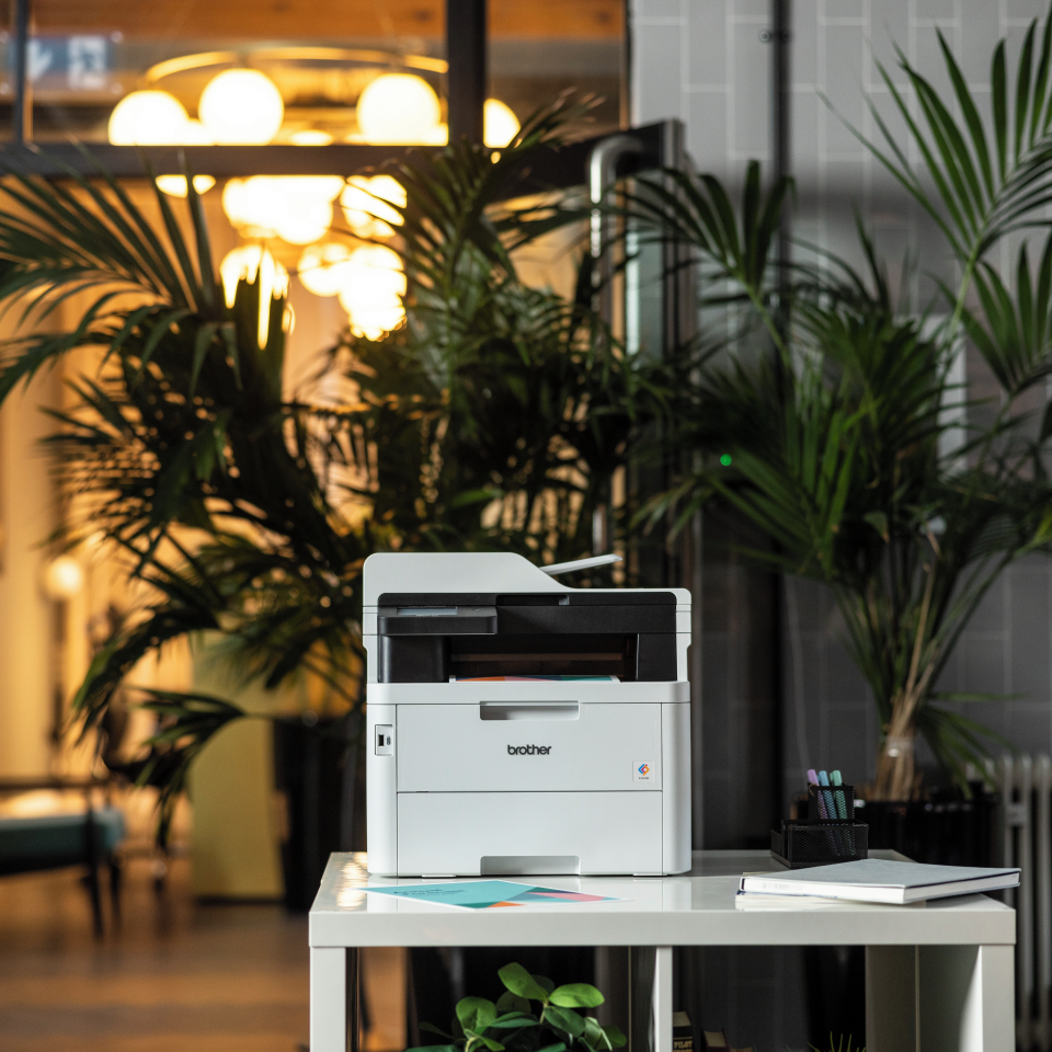 brother MFC-L3760CDW 4 in 1 Farblaser-Multifunktionsdrucker grau