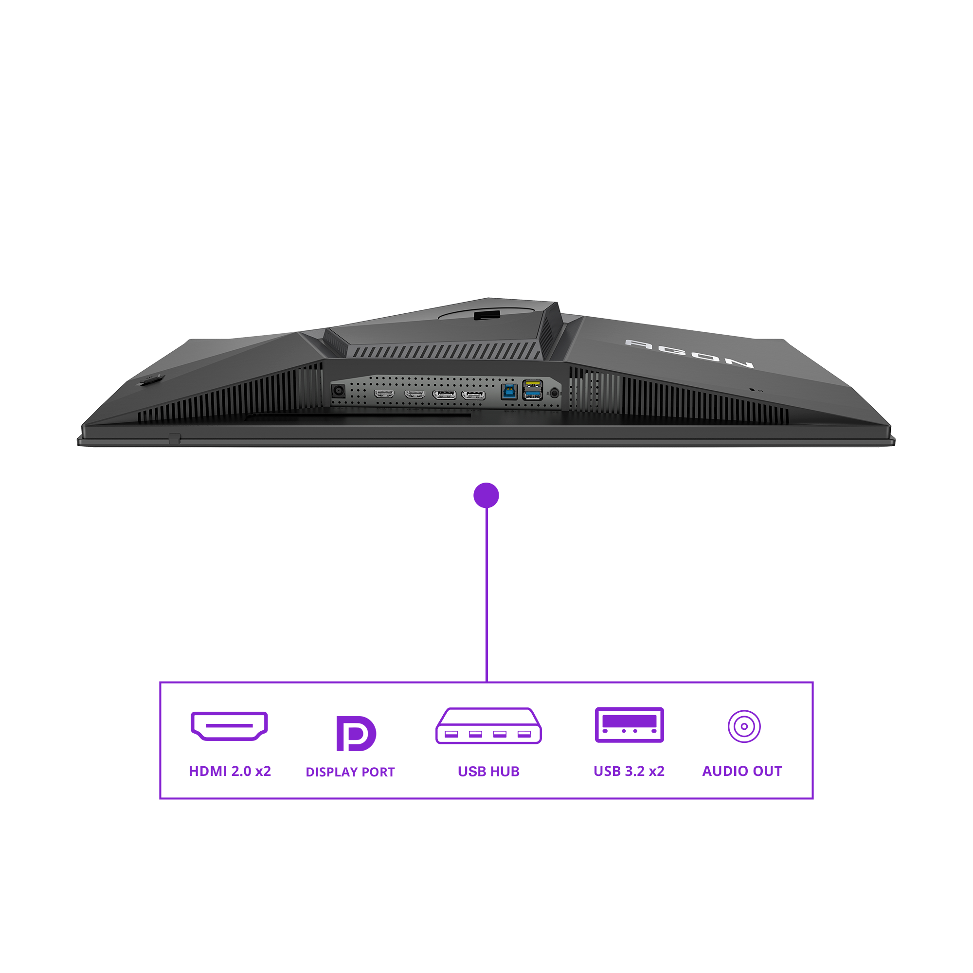 AOC 68,6cm (27) AG276QZD2 16:09 2xHDMI+DP+USB OLED black