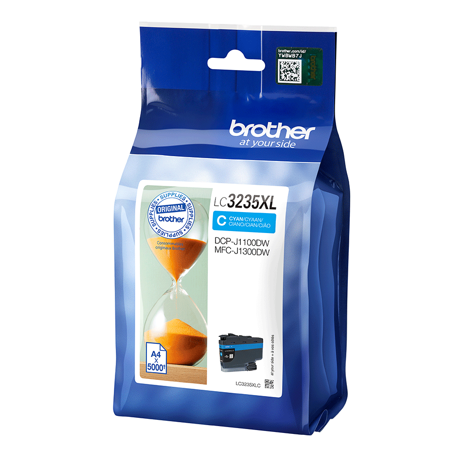 brother LC-3235XLC cyan Druckerpatrone