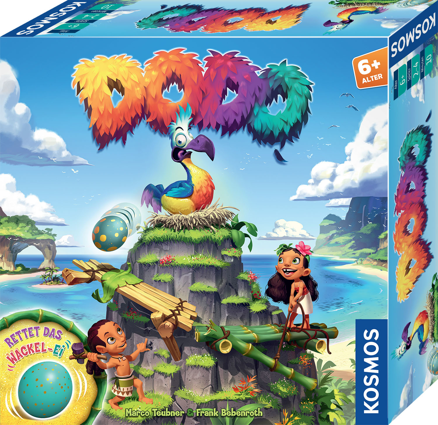 Dodo - Rettet das Wackel-Ei!, Brettspiel
