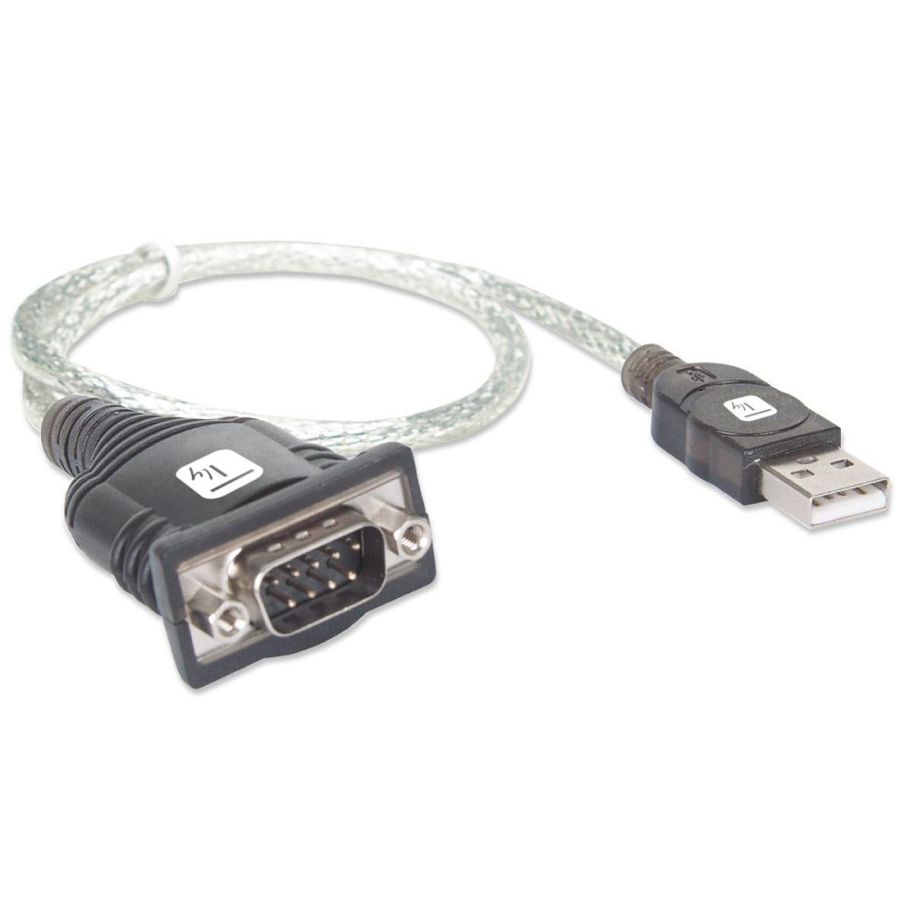 TECHLY USB auf Seriell Konverter RS 232 zum Anschluss eines seriellen Geraets an den USB Port BLISTER verpackt