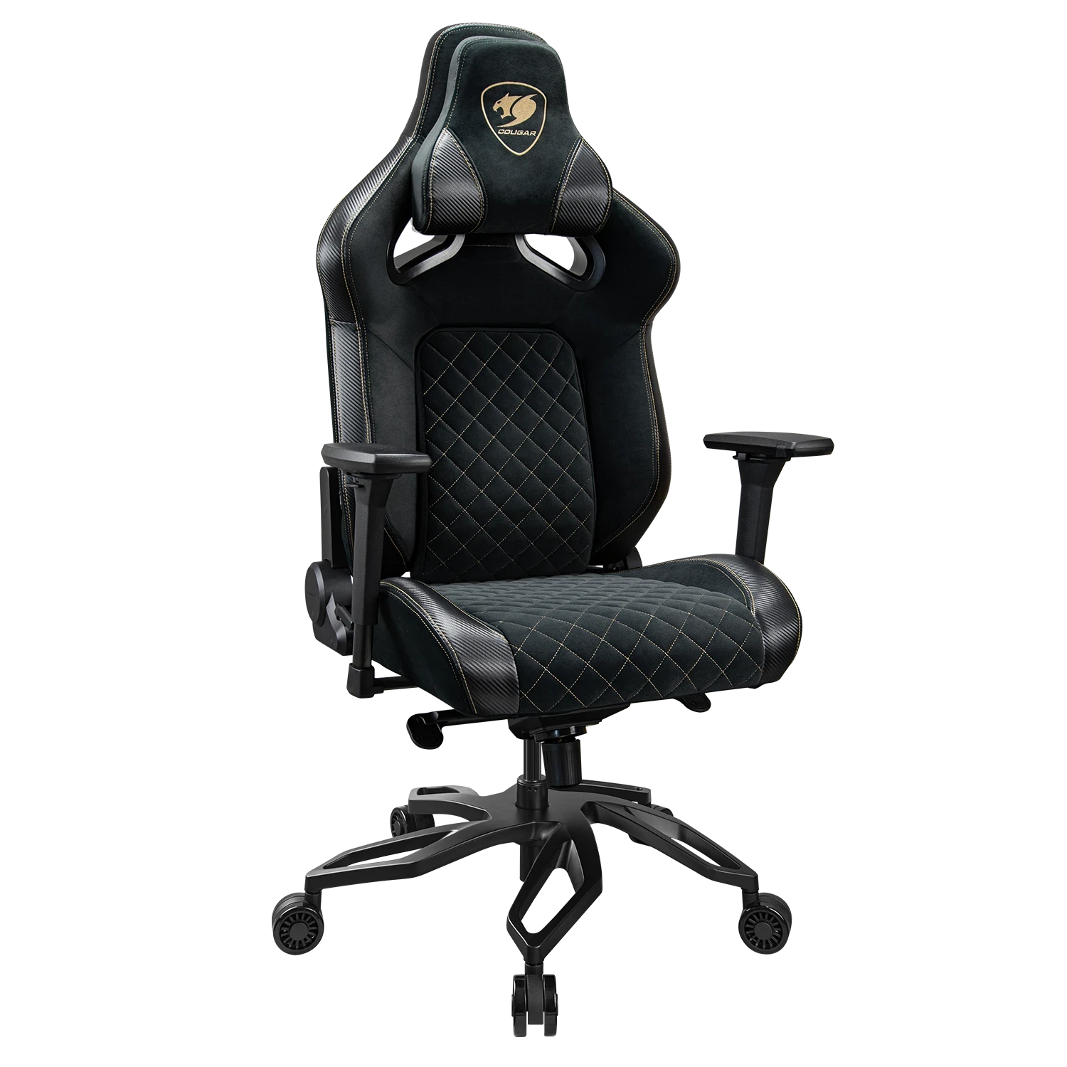COUGAR Gaming-Stuhl Titan Pro V2 Gold F, Schwarz