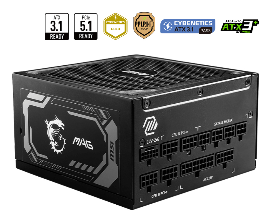 PC- Netzteil MSI MAG A1250GL PCIE5