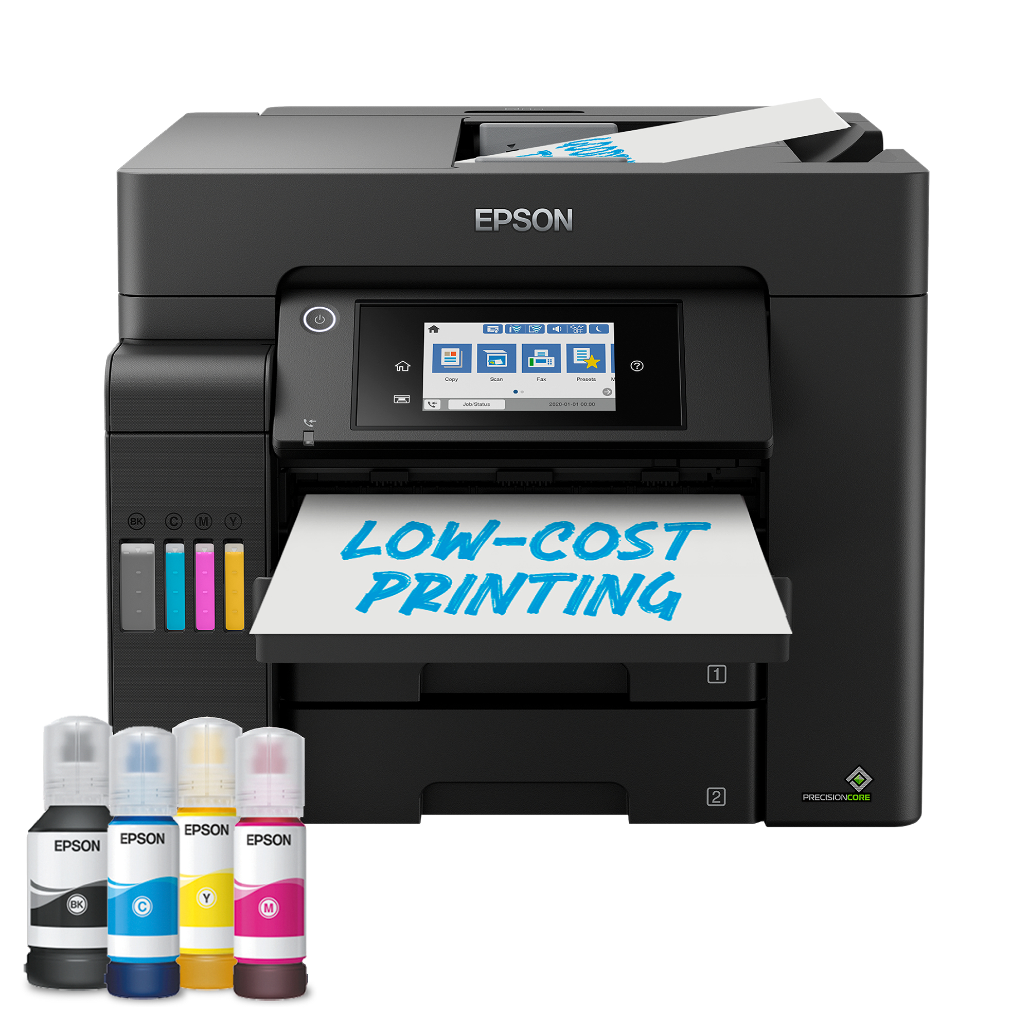 EPSON EcoTank ET-5805 4 in 1 Tintenstrahl-Multifunktionsdrucker schwarz