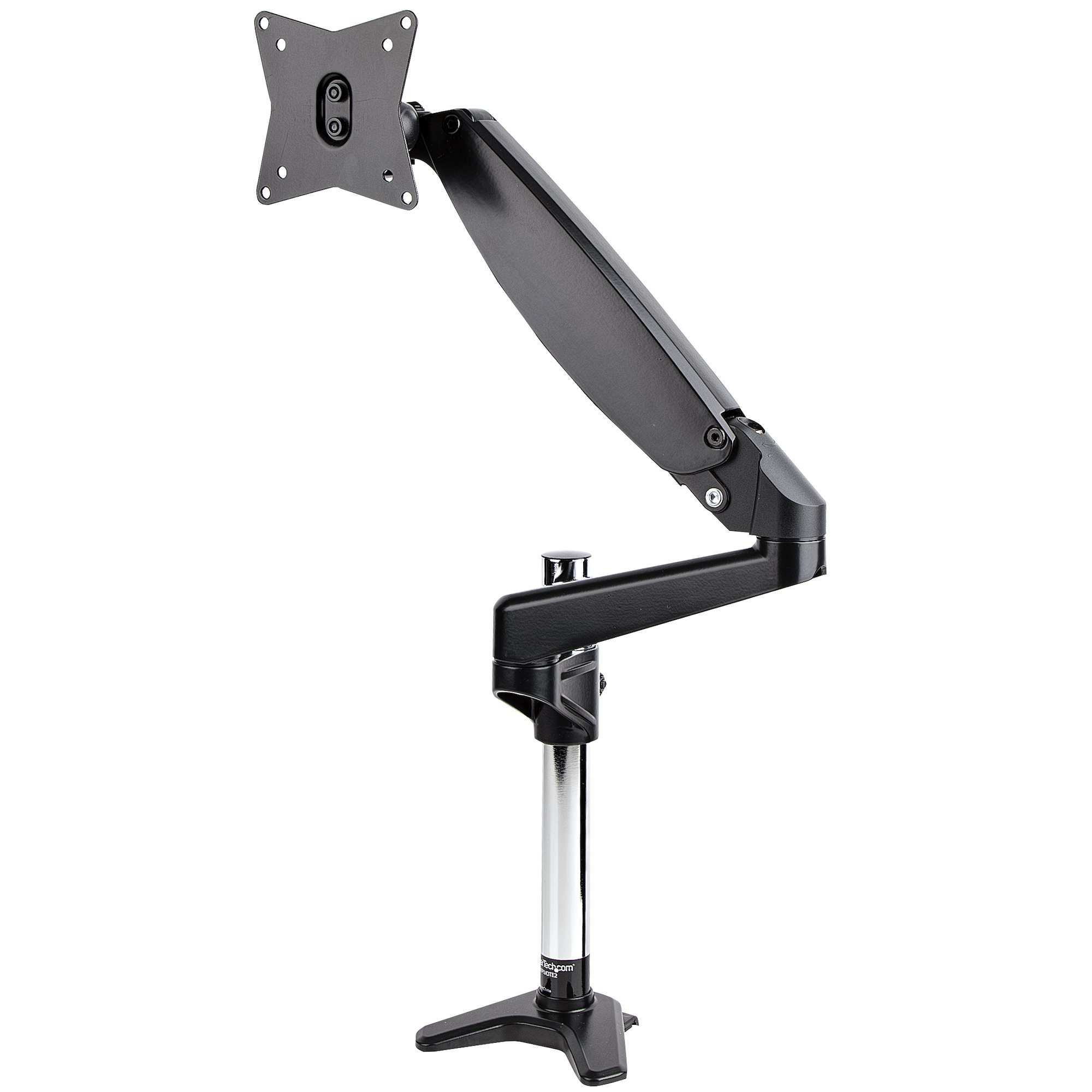 STARTECH.COM Tisch Monitorhalterung für einen VESA Monitor bis zu 81,2cm 32Zoll 8kg Flexibel/Schwenkbar Höhenverstelbar - C-Klemme