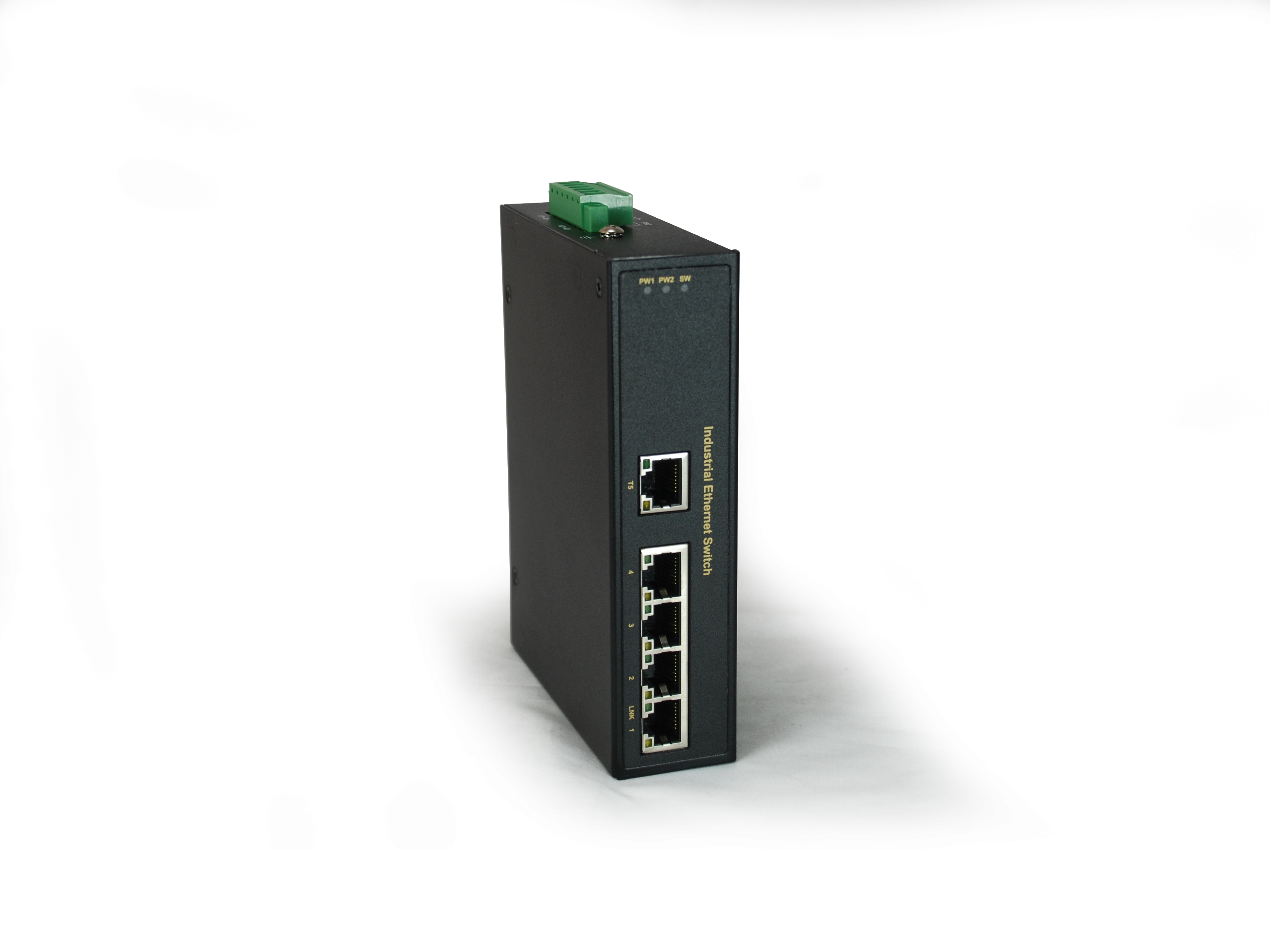 LevelOne Industr.Switch 5xFE/IP30+DIN Metall