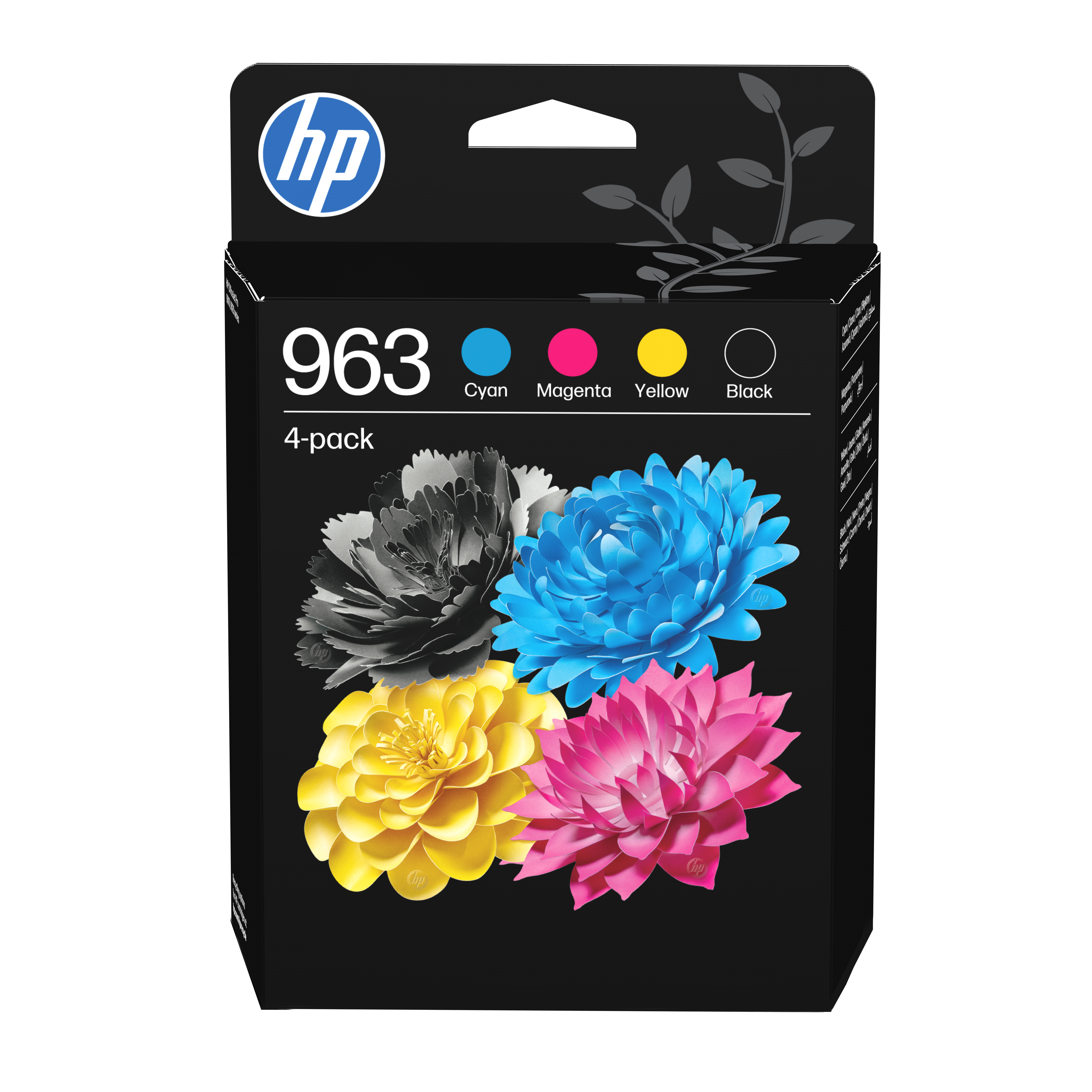 HP 963(6ZC70AE) schwarz, cyan, magenta, gelb Druckerpatronen, 4er-Set