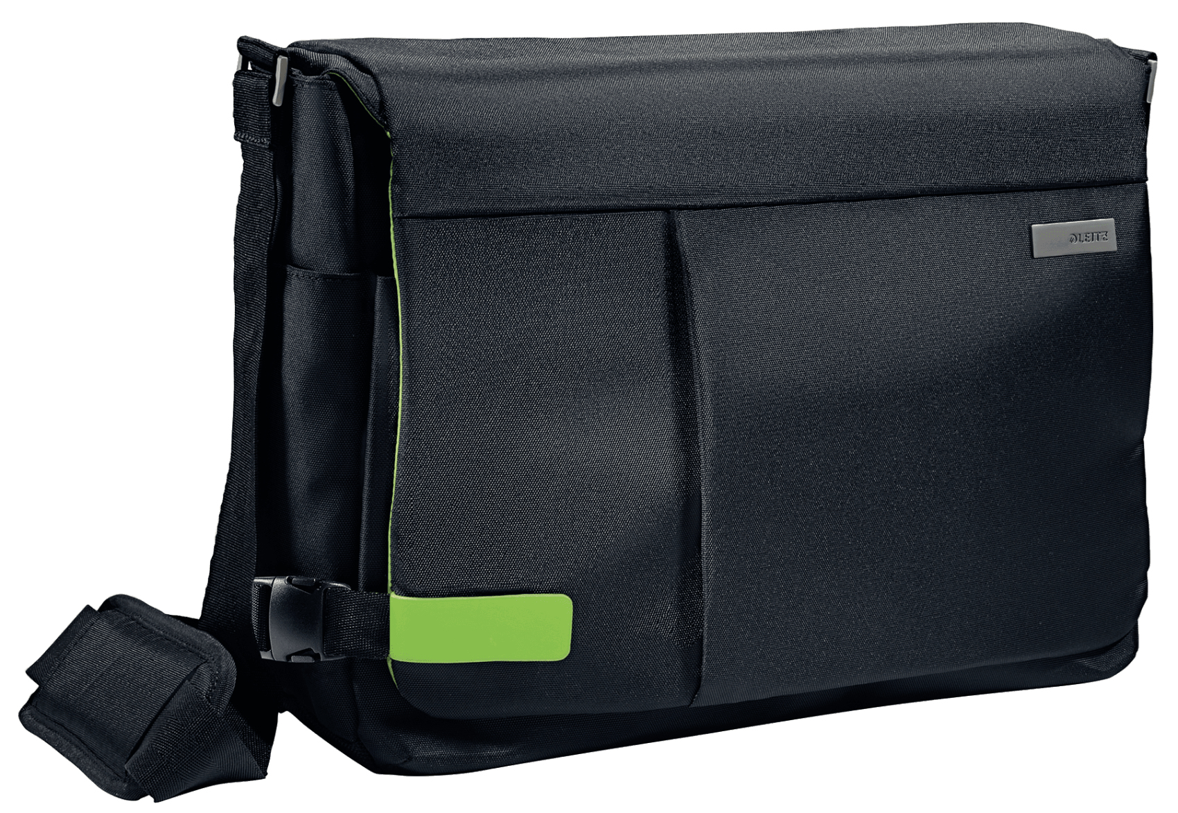 LEITZ Laptoptasche Complete 15,6 Zoll Messenger Smart Traveller Kunstfaser schwarz 60190095 bis 39,6 cm (15,6 Zoll)