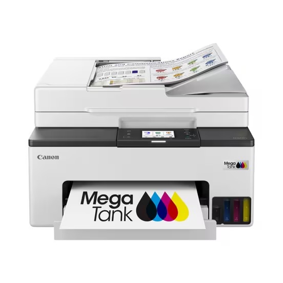 AKTION: Canon MAXIFY GX2051 4 in 1 Tintenstrahl-Multifunktionsdrucker weiß mit 30 Euro CashBack