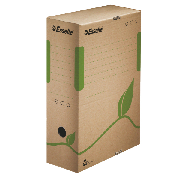 Esselte Archivboxen ECO braun 10,0 x 23,3 x 32,7 cm, 25 St.