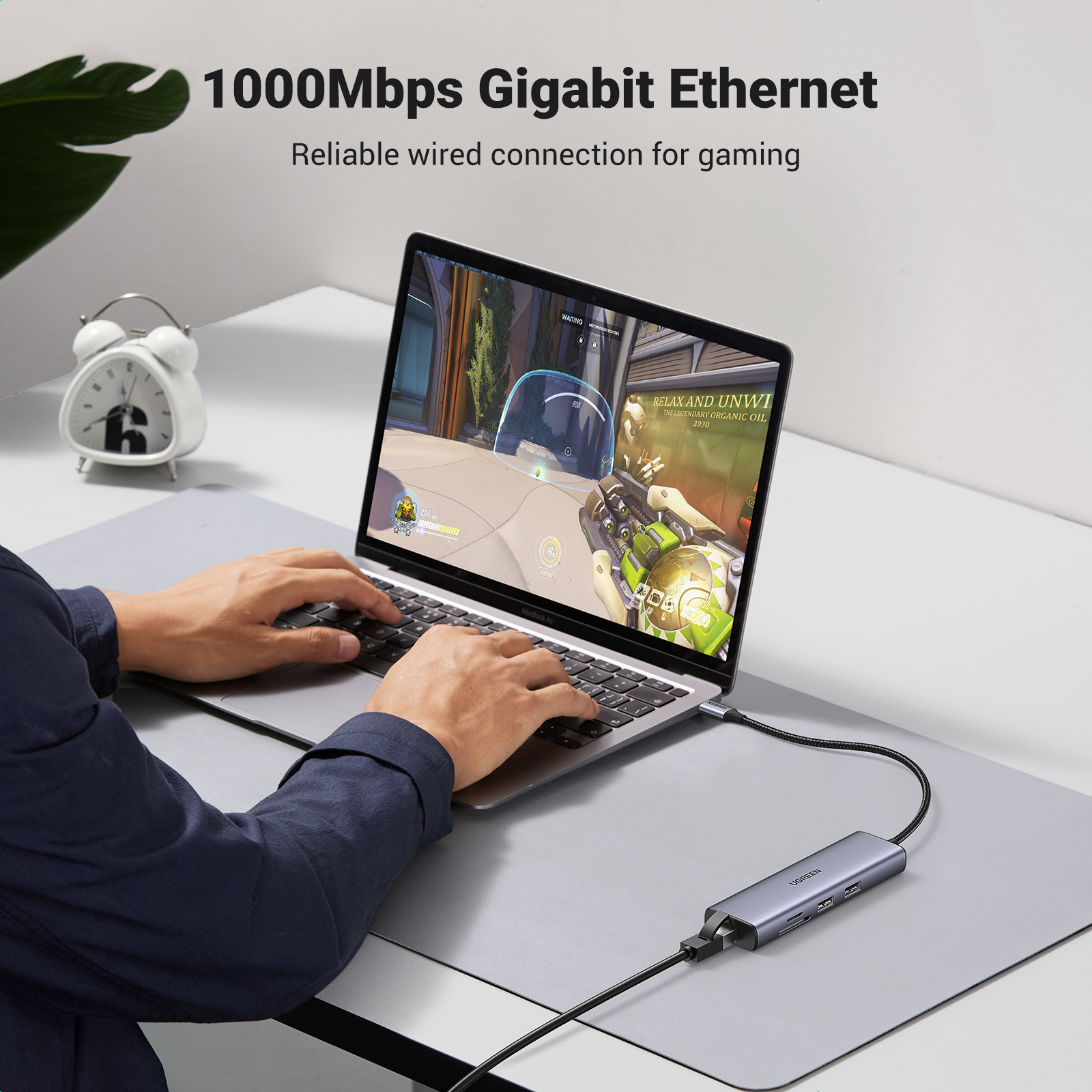 CM512 7-in-1 USB-C Hub, Dockingstation