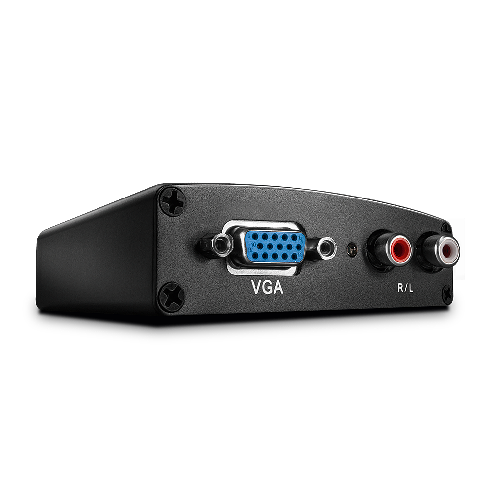 LINDY VGA + Audio an HDMI Konverter Maximale Aufloesung 1080p keine Skalierung