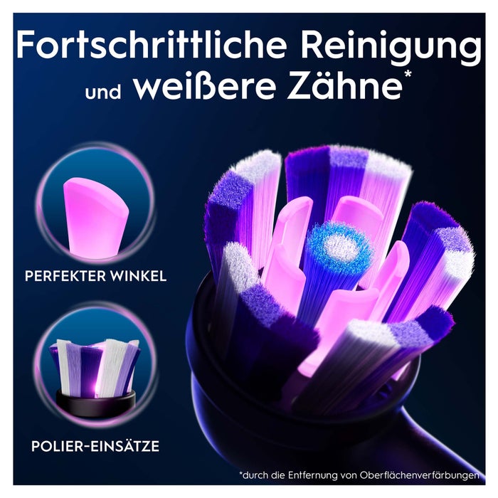 Oral-B iO Strahlendes Weiss Zahnbürstenaufsätze, 4 St.