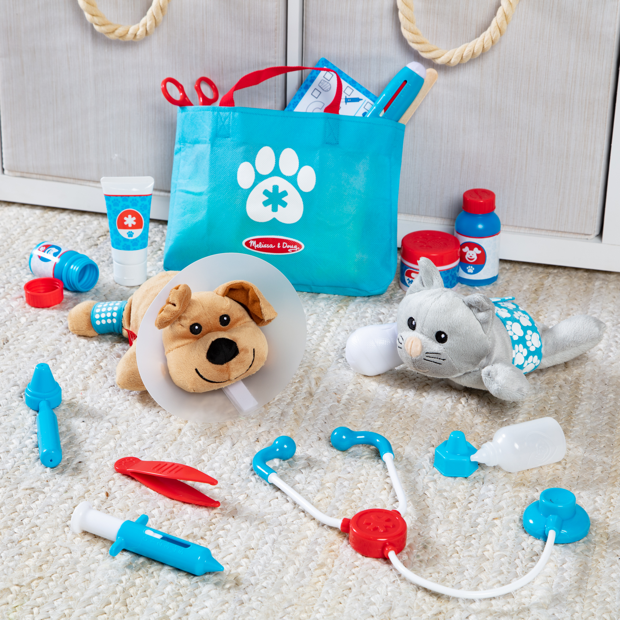 Melissa & Doug - Tierarzt Set, Rollenspiel