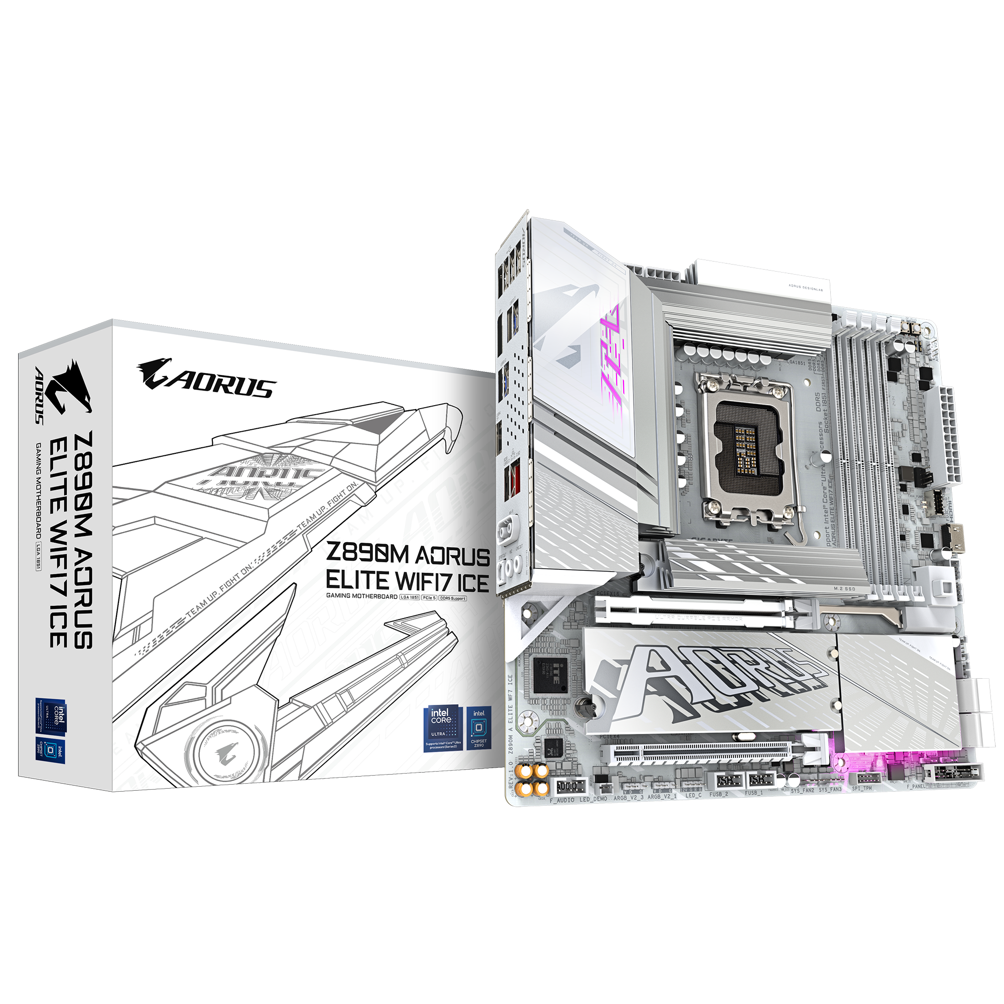 Z890M AORUS ELITE WIFI7 ICE, Mainboard