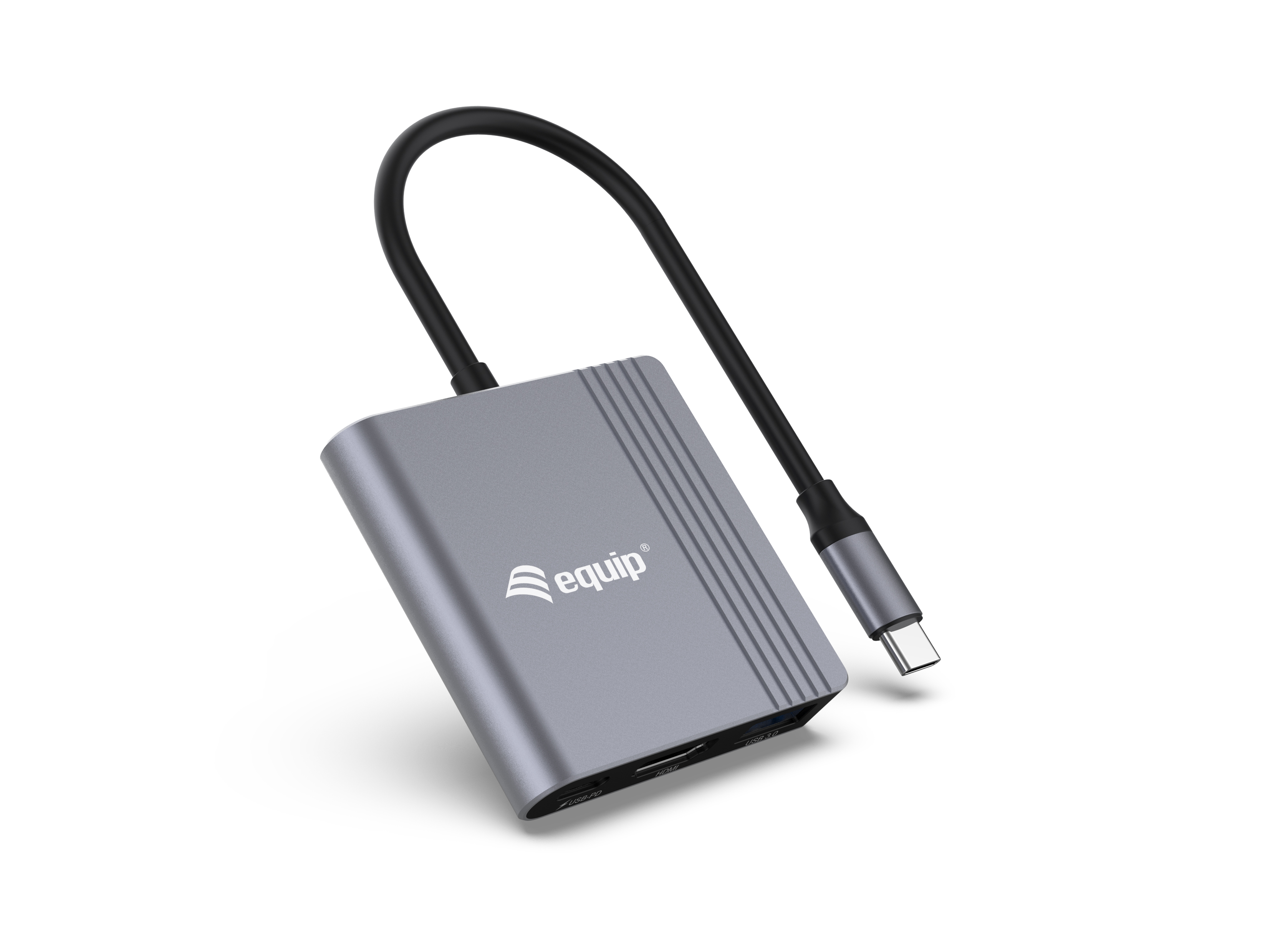 Equip Dock 3-1 USB-C->HDMI,USB-A,100W USB-C 0.25m