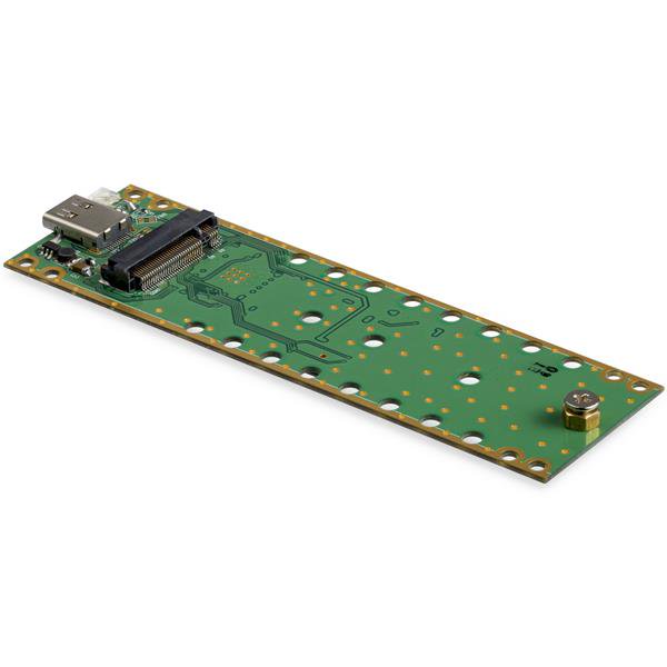 STARTECH.COM M.2 NVMe SSD-Gehäuse für PCIe-SSDs - USB 3.1 Gen 2 Type C - Thunderbolt 3-kompatibel - M2E1BMU31C