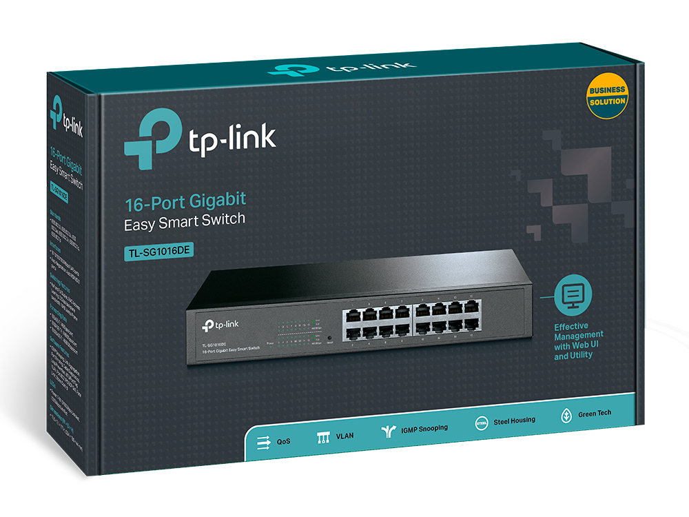 TP-Link Switch 16x GE TL-SG1016DE